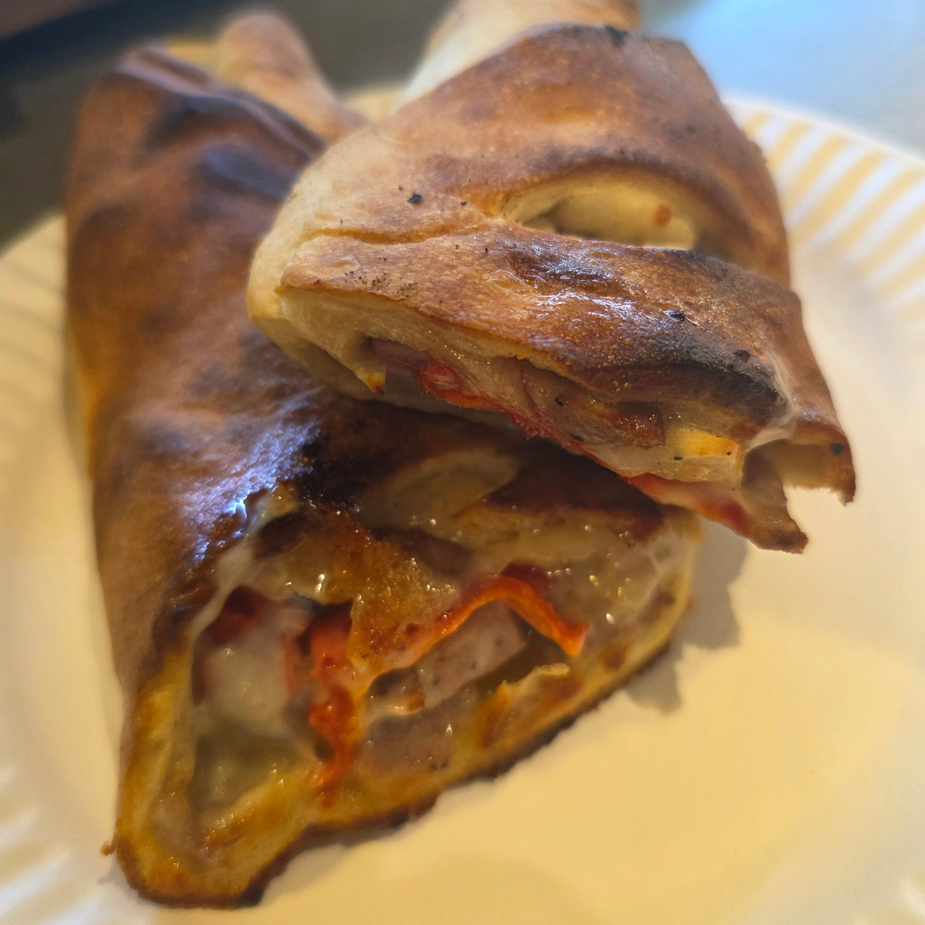 Sausage & Pepper Roll.