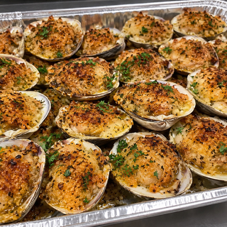 Baked Clams Oreganata Catering