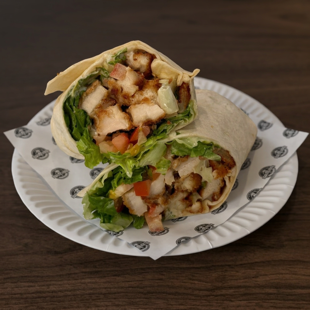 Chicken Cutlet Wrap.