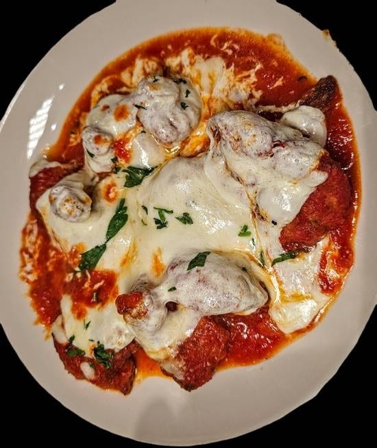 Shrimp Parmigiana Catering.
