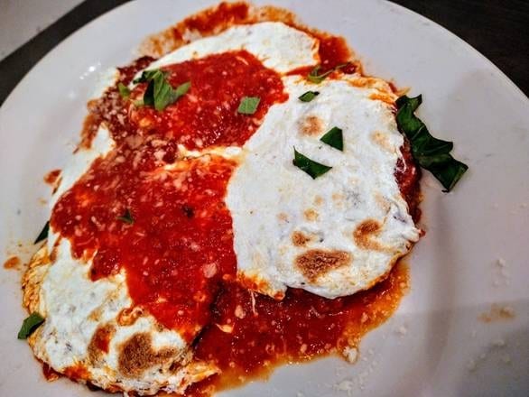 Veal Parmesan Dinner.