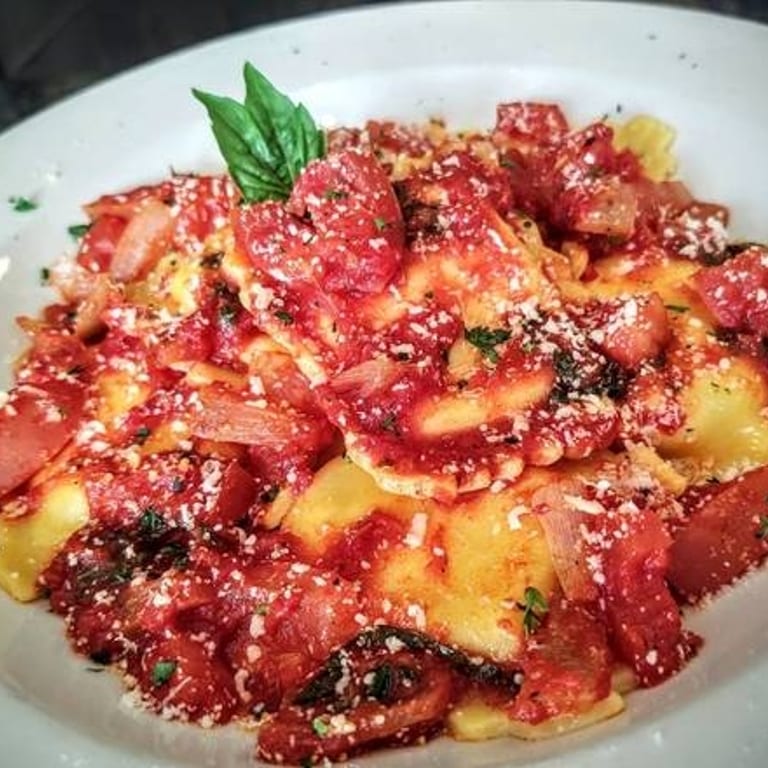 Savor our fresh ravioli