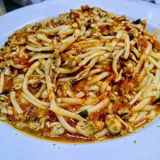 Linguine Clam Sauce Red (Lunch)