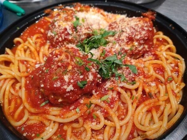 Spaghetti and Meatballs Lunch (Lunch).