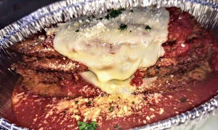 Eggplant Parmesan (Lunch).