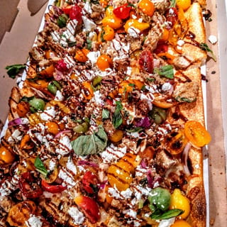 Chicken Bruschetta Square