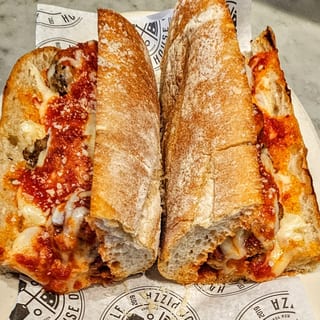 Meatball Parmigiana Hero