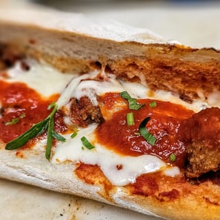 Shrimp Parmigiana Hero